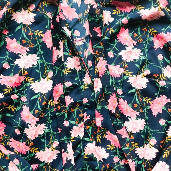 Old Navy Floral Long Sleeve Dress Women's Medium - Picture 4 of 6